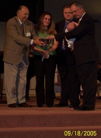 Sun Sep 18 11:27:29 2005

Pastor Rod Whited, Sr. Pastor at Pinewood Presbyterian in Middleburg, Florida, was assisted by Deacon Al Couch in the baptism.