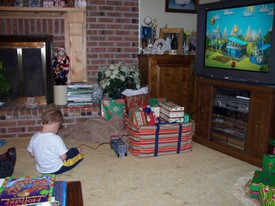 Thu 01 Jan 2009 10:18:01 PM

Andrew playing his new Bob the Builder video game that Grandmother gave him for Christmas.