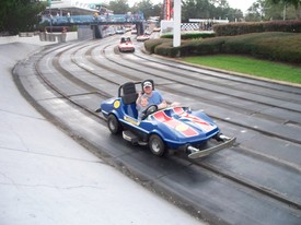 Tue 24 Nov 2009 05:50:06 PM

Andrew and Uncle Conrad kart racing!