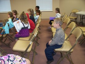 Sun 13 Nov 2011 05:48:59 PM

Children's Choir practice interfered with Andrew's nap time!