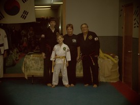 Mon 11 Nov 2013 07:41:07 PM

Award ceremony for yellow belt with a black stripe.