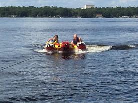 Highlight for Album: 09/28/2019 pontoon boat outing